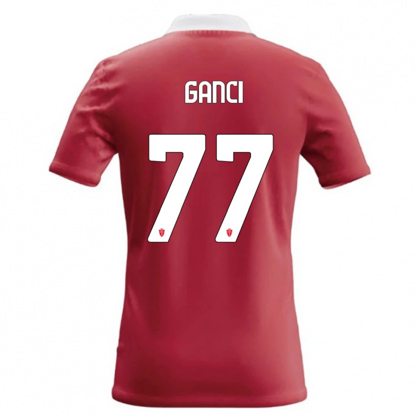 Danxen Niño Camiseta Daniele Ganci #77 Rojo Blanco 1ª Equipación 2026/27 La Camisa México