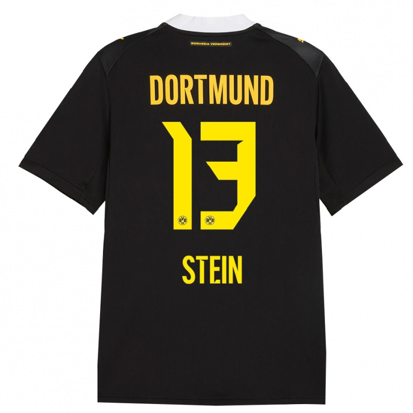 Danxen Niño Camiseta Daniel Stein #13 Negro Rojo Amarillo 2ª Equipación 2026/27 La Camisa México