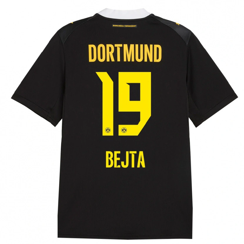 Danxen Niño Camiseta Adriano Bejta #19 Negro Rojo Amarillo 2ª Equipación 2026/27 La Camisa México