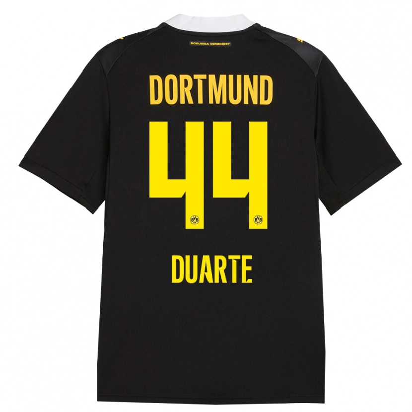 Danxen Niño Camiseta Enzo Dos Santos #44 Negro Rojo Amarillo 2ª Equipación 2026/27 La Camisa México