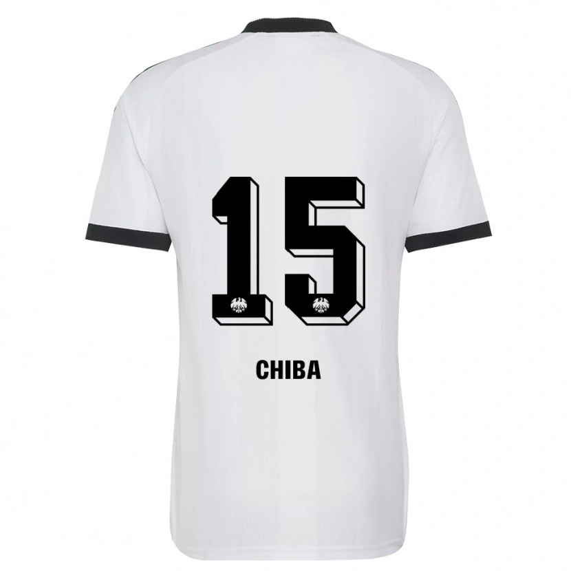 Danxen Niño Camiseta Remina Chiba #15 Blanco Negro 2ª Equipación 2026/27 La Camisa México