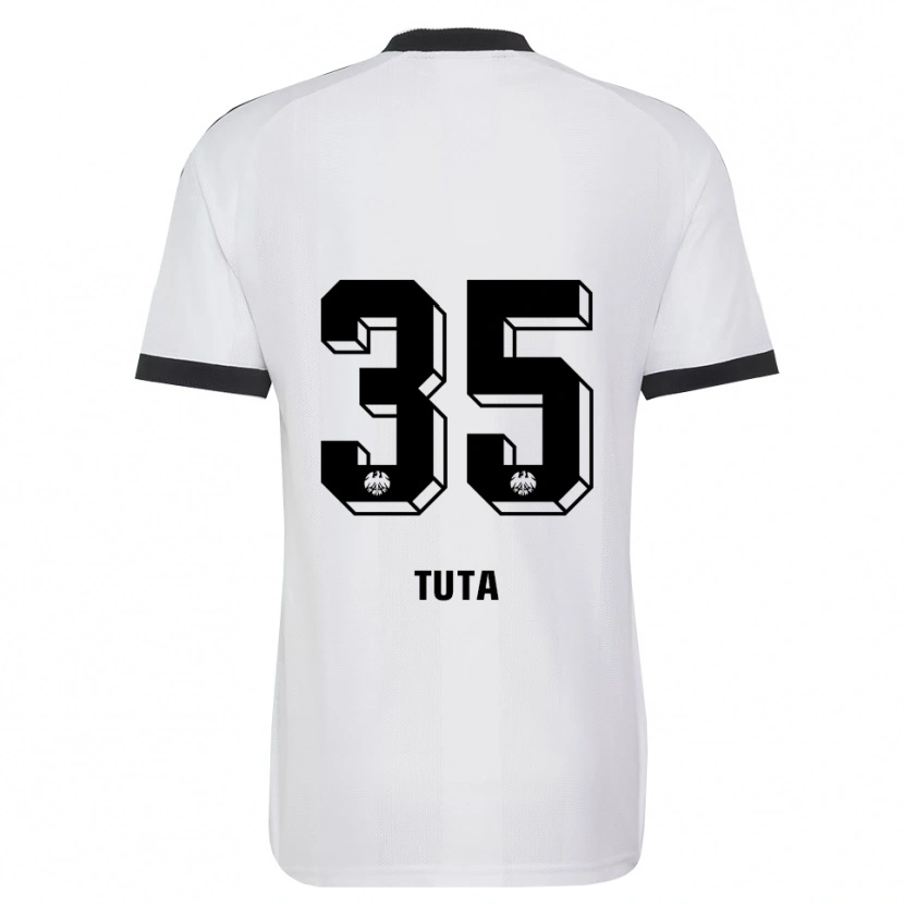 Danxen Niño Camiseta Tuta #35 Blanco Negro 2ª Equipación 2026/27 La Camisa México