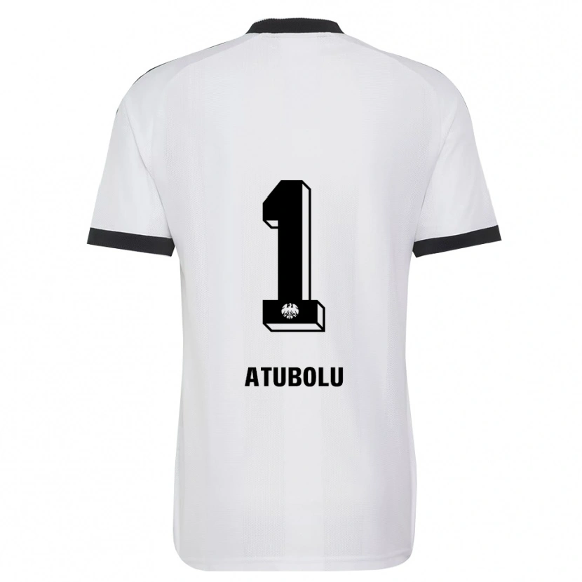 Danxen Niño Camiseta Noah Atubolu #1 Blanco Negro 2ª Equipación 2026/27 La Camisa México