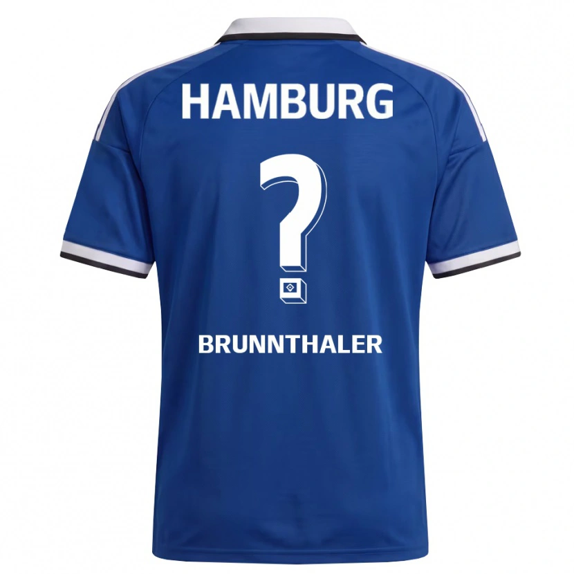 Danxen Niño Camiseta Melanie Brunnthaler #0 Blanco Azul 2ª Equipación 2026/27 La Camisa México