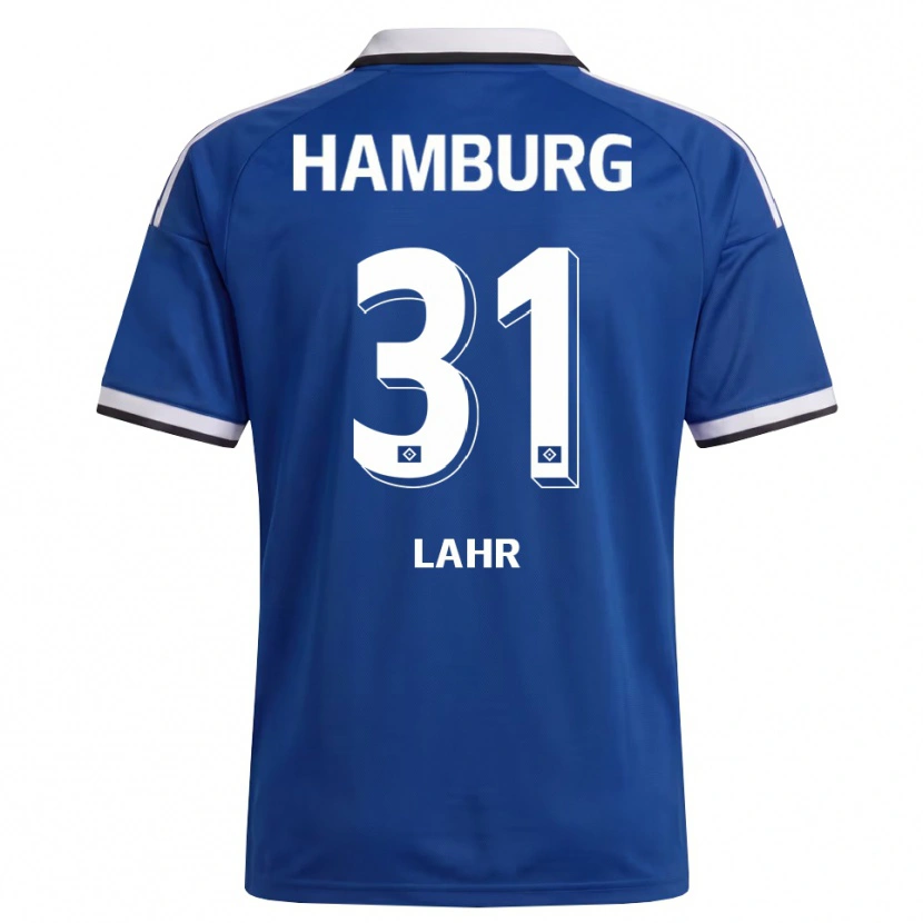 Danxen Niño Camiseta Jobina Lahr #31 Blanco Azul 2ª Equipación 2026/27 La Camisa México