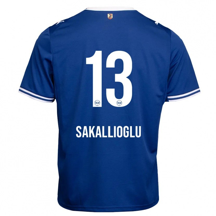 Danxen Niño Camiseta Nisa Sakallioglu #13 Azul Real Blanco 2ª Equipación 2026/27 La Camisa México