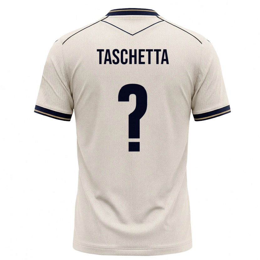 Danxen Niño Camiseta Vincenzo Taschetta #0 Blanco Roto Azul Tinta 2ª Equipación 2026/27 La Camisa México