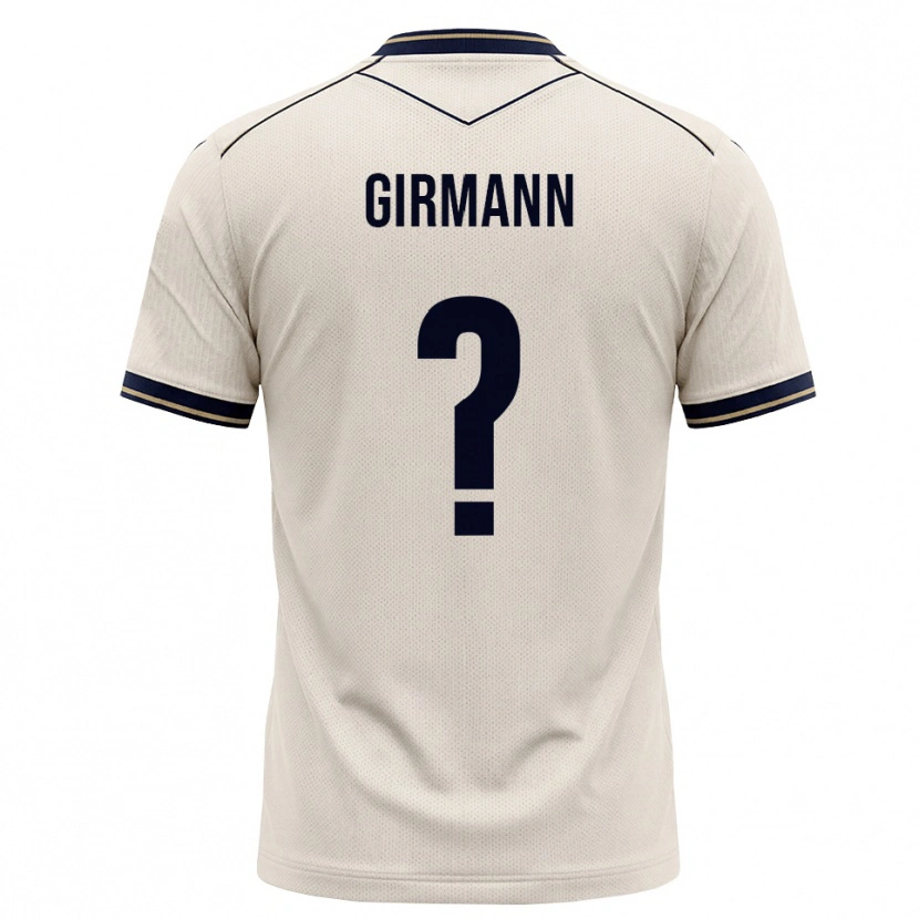Danxen Niño Camiseta David Girmann #0 Blanco Roto Azul Tinta 2ª Equipación 2026/27 La Camisa México