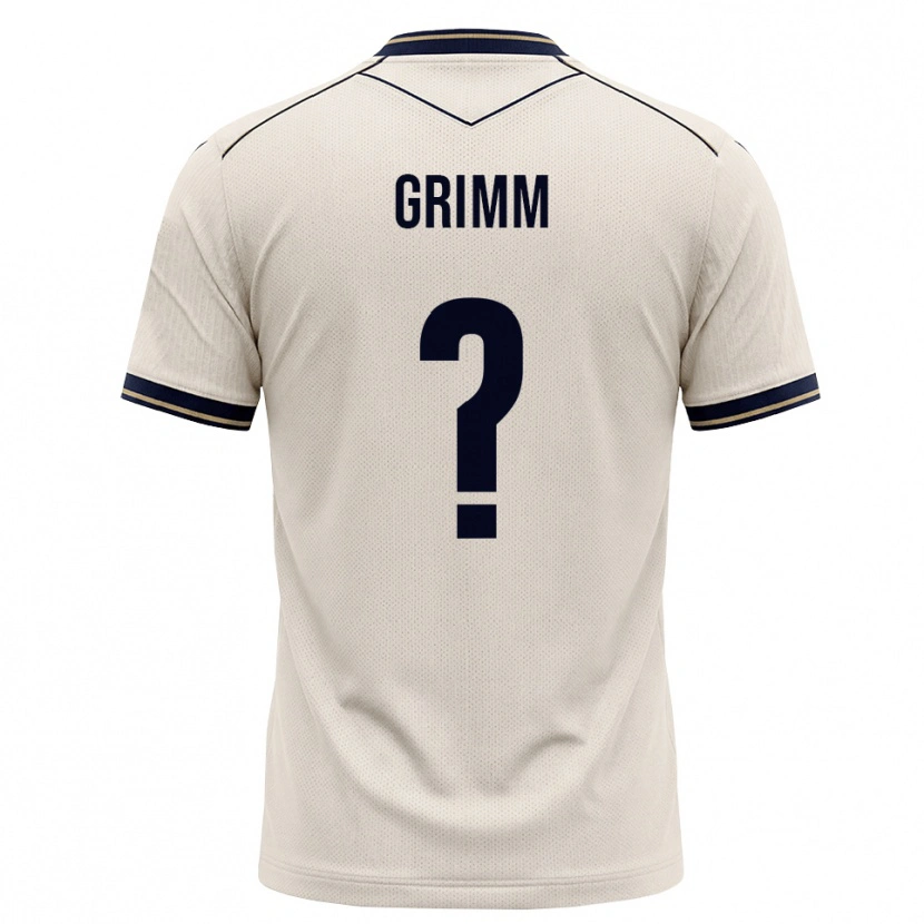 Danxen Niño Camiseta Janna Grimm #0 Blanco Roto Azul Tinta 2ª Equipación 2026/27 La Camisa México