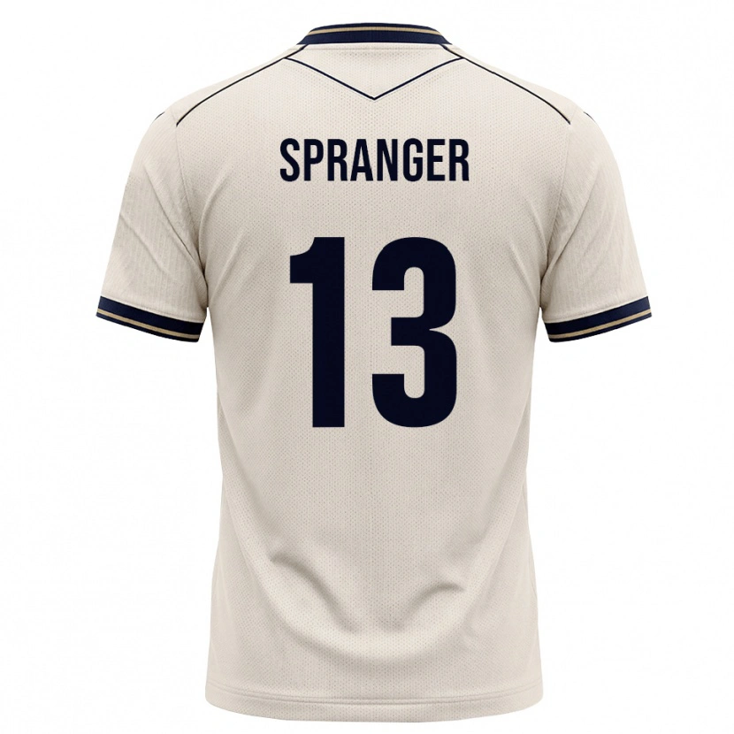 Danxen Niño Camiseta Tristan Spranger #13 Blanco Roto Azul Tinta 2ª Equipación 2026/27 La Camisa México