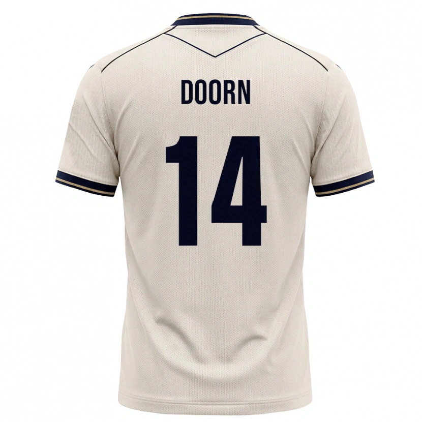 Danxen Niño Camiseta Lisa Doorn #14 Blanco Roto Azul Tinta 2ª Equipación 2026/27 La Camisa México