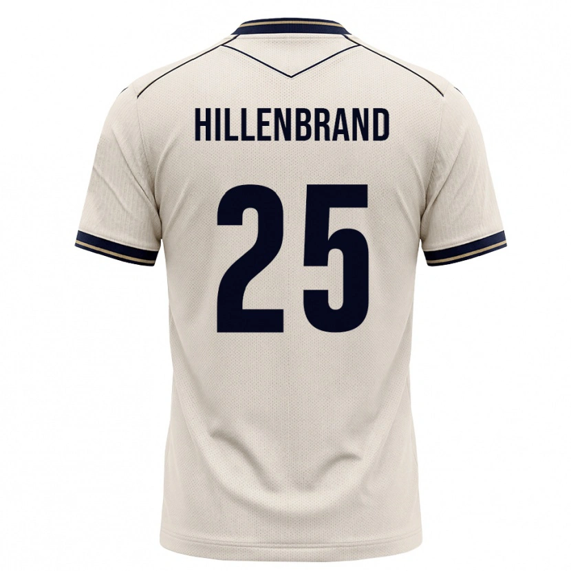 Danxen Niño Camiseta Jack Hillenbrand #25 Blanco Roto Azul Tinta 2ª Equipación 2026/27 La Camisa México