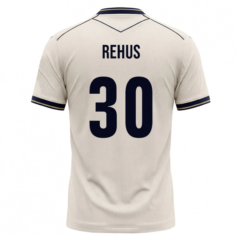 Danxen Niño Camiseta Milan Rehus #30 Blanco Roto Azul Tinta 2ª Equipación 2026/27 La Camisa México