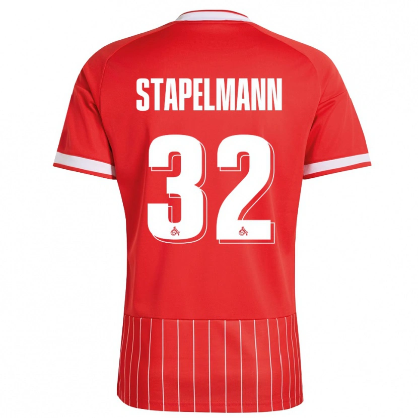 Danxen Niño Camiseta Luis Stapelmann #32 Verde Rojo Blanco 2ª Equipación 2026/27 La Camisa México