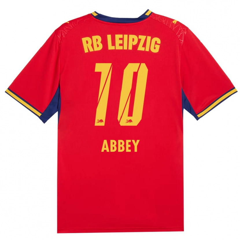 Danxen Niño Camiseta Manuel Abbey #10 Azul Real Rojo Amarillo 2ª Equipación 2026/27 La Camisa México