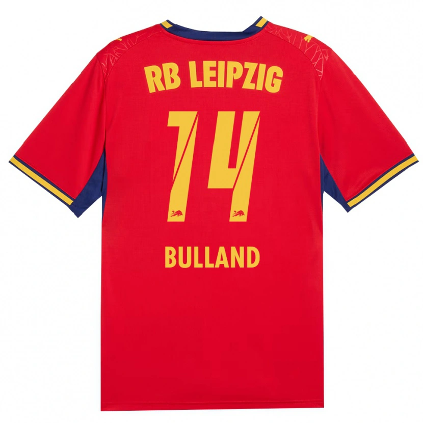 Danxen Niño Camiseta Anton Bulland #14 Azul Real Rojo Amarillo 2ª Equipación 2026/27 La Camisa México
