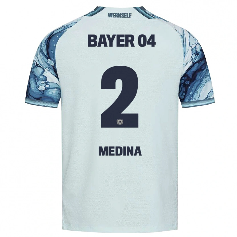 Danxen Niño Camiseta Facundo Medina #2 Negro Verde Oscuro 2ª Equipación 2026/27 La Camisa México