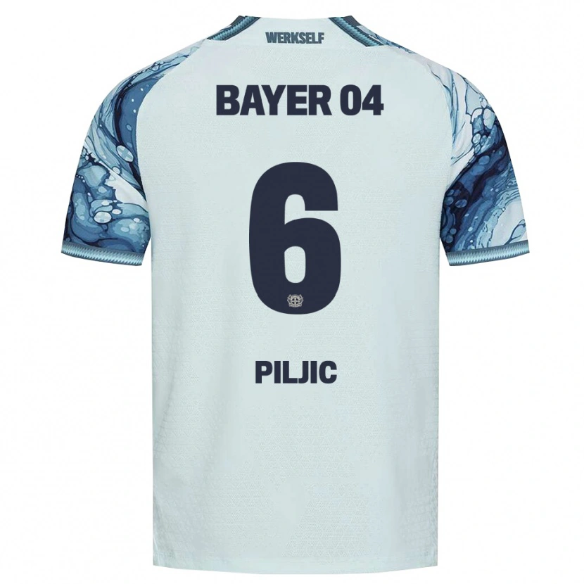 Danxen Niño Camiseta Katharina Piljic #6 Negro Verde Oscuro 2ª Equipación 2026/27 La Camisa México