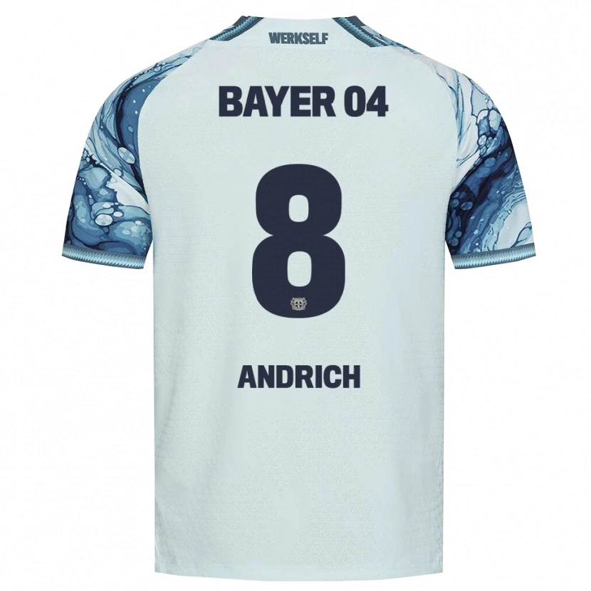 Danxen Niño Camiseta Robert Andrich #8 Negro Verde Oscuro 2ª Equipación 2026/27 La Camisa México