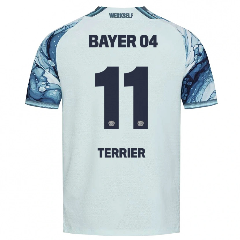 Danxen Niño Camiseta Martin Terrier #11 Negro Verde Oscuro 2ª Equipación 2026/27 La Camisa México