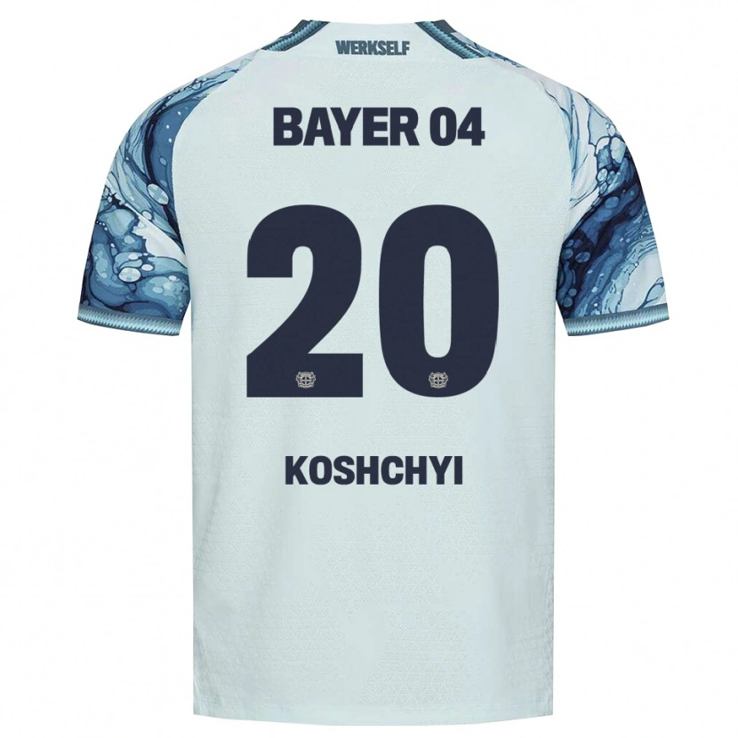 Danxen Niño Camiseta Yegor Koshchyi #20 Negro Verde Oscuro 2ª Equipación 2026/27 La Camisa México