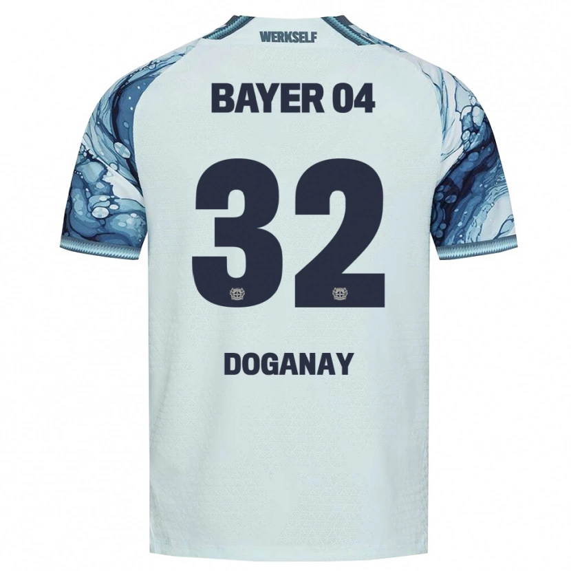 Danxen Niño Camiseta Kenan Doganay #32 Negro Verde Oscuro 2ª Equipación 2026/27 La Camisa México