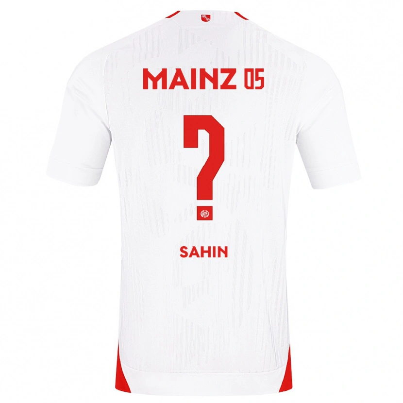 Danxen Niño Camiseta Malik Sahin #0 Blanco Rojo Amarillo 2ª Equipación 2026/27 La Camisa México