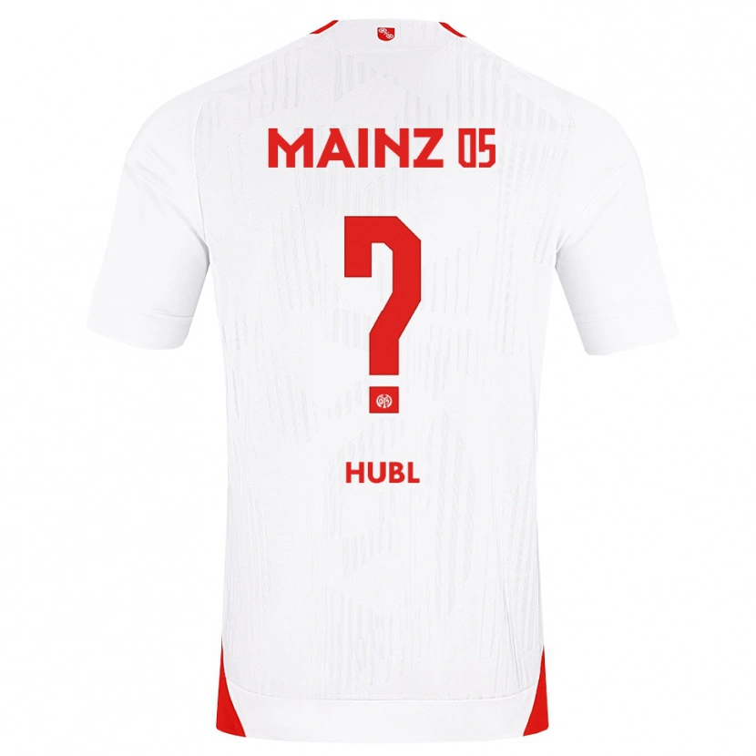 Danxen Niño Camiseta Jannis Hubl #0 Blanco Rojo Amarillo 2ª Equipación 2026/27 La Camisa México