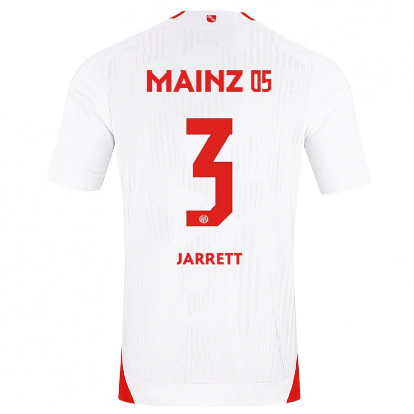 Danxen Niño Camiseta Tyrone Jarrett #3 Blanco Rojo Amarillo 2ª Equipación 2026/27 La Camisa México