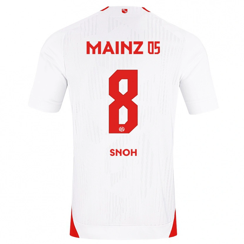 Danxen Niño Camiseta Denton Snoh #8 Blanco Rojo Amarillo 2ª Equipación 2026/27 La Camisa México
