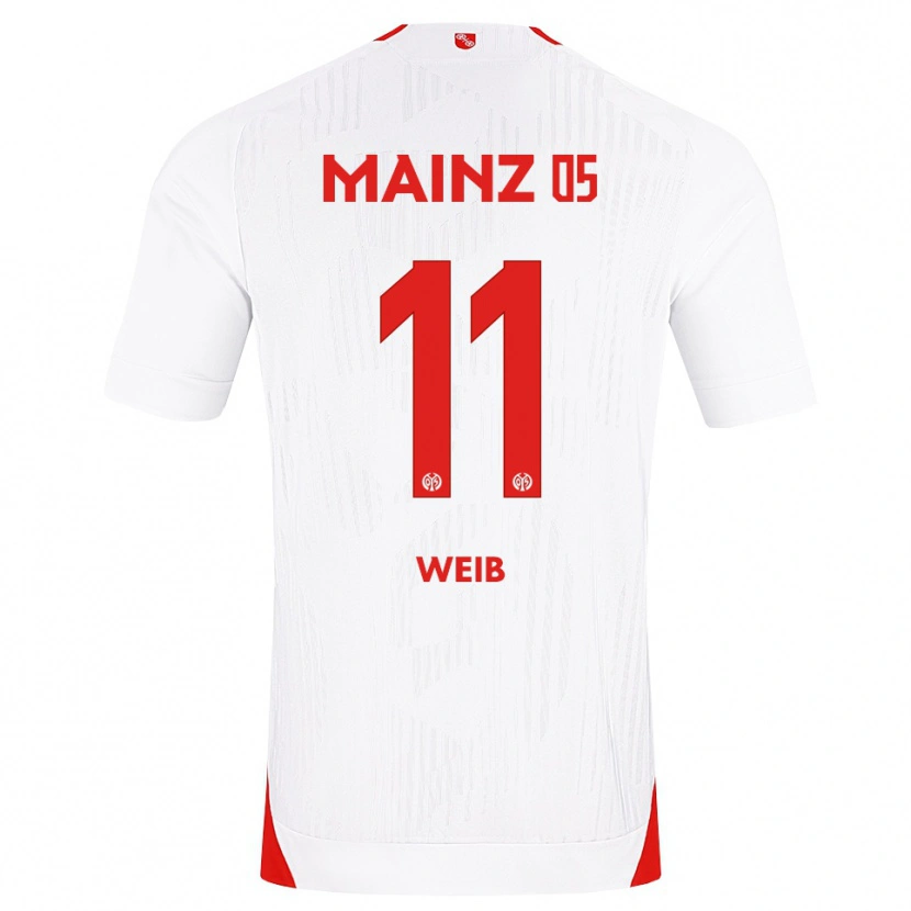 Danxen Niño Camiseta Finja Weiß #11 Blanco Rojo Amarillo 2ª Equipación 2026/27 La Camisa México