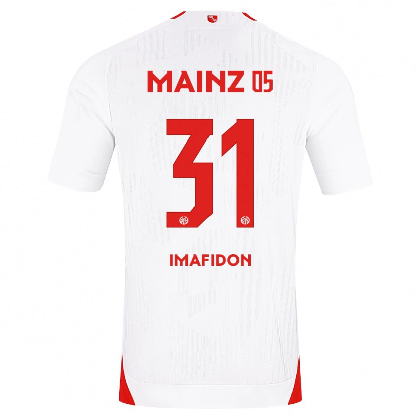 Danxen Niño Camiseta Daniel Imafidon #31 Blanco Rojo Amarillo 2ª Equipación 2026/27 La Camisa México
