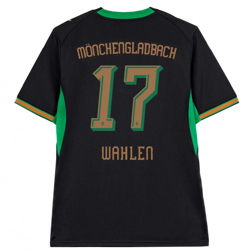 Danxen Niño Camiseta Vanessa Wahlen #17 Negro Naranja Verde Marrón 2ª Equipación 2026/27 La Camisa México