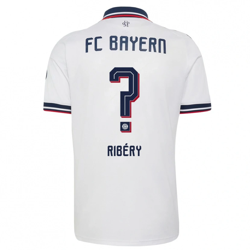 Danxen Niño Camiseta Seif Ribéry #0 Gris Blanco Rojo 2ª Equipación 2026/27 La Camisa México