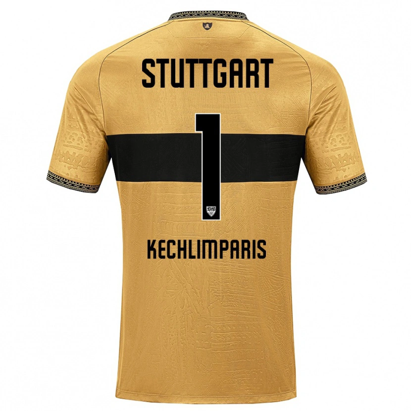 Danxen Niño Camiseta Ioannis Kechlimparis #1 Blanco Negro Marrón 2ª Equipación 2026/27 La Camisa México