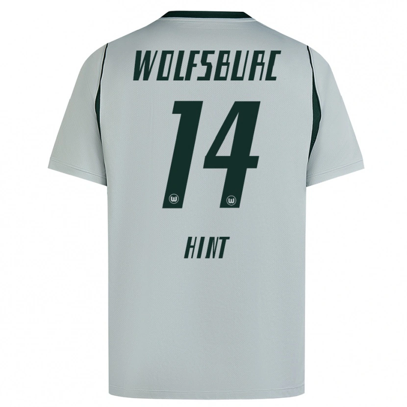 Danxen Niño Camiseta Trevor Hint #14 Verde Gris 2ª Equipación 2026/27 La Camisa México