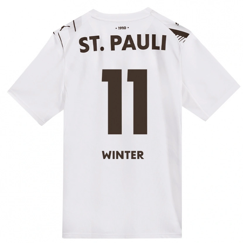 Danxen Niño Camiseta Bennet Winter #11 Café Blanco Rojo 2ª Equipación 2026/27 La Camisa México