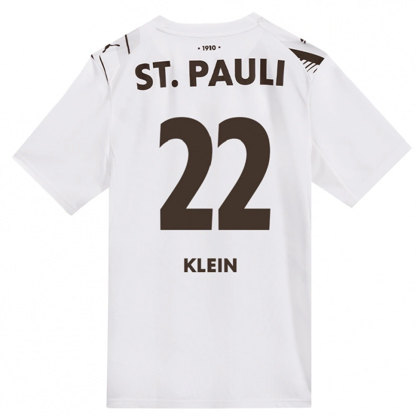 Danxen Niño Camiseta Sam Klein #22 Café Blanco Rojo 2ª Equipación 2026/27 La Camisa México