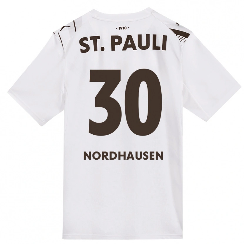 Danxen Niño Camiseta Neele Nordhausen #30 Café Blanco Rojo 2ª Equipación 2026/27 La Camisa México