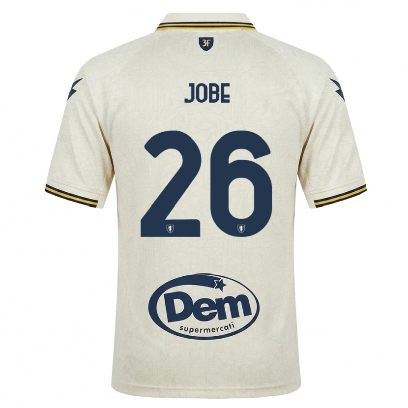 Danxen Niño Camiseta Amadou Jobe #26 Oldlace Amarillo Negro 2ª Equipación 2026/27 La Camisa México