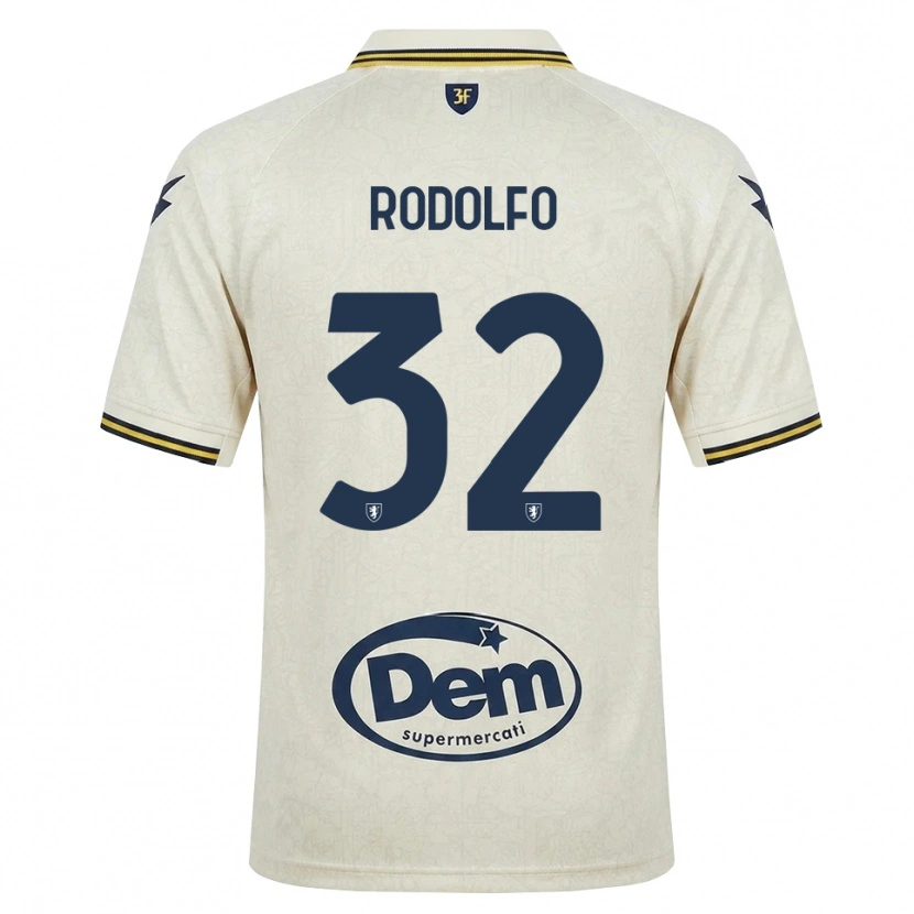 Danxen Niño Camiseta Luca Rodolfo #32 Oldlace Amarillo Negro 2ª Equipación 2026/27 La Camisa México