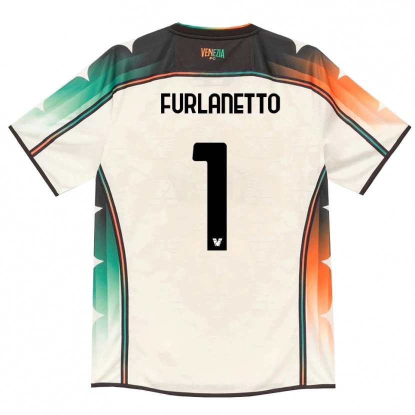 Danxen Niño Camiseta Gabriele Furlanetto #1 Oldlace Naranja Verde 2ª Equipación 2026/27 La Camisa México