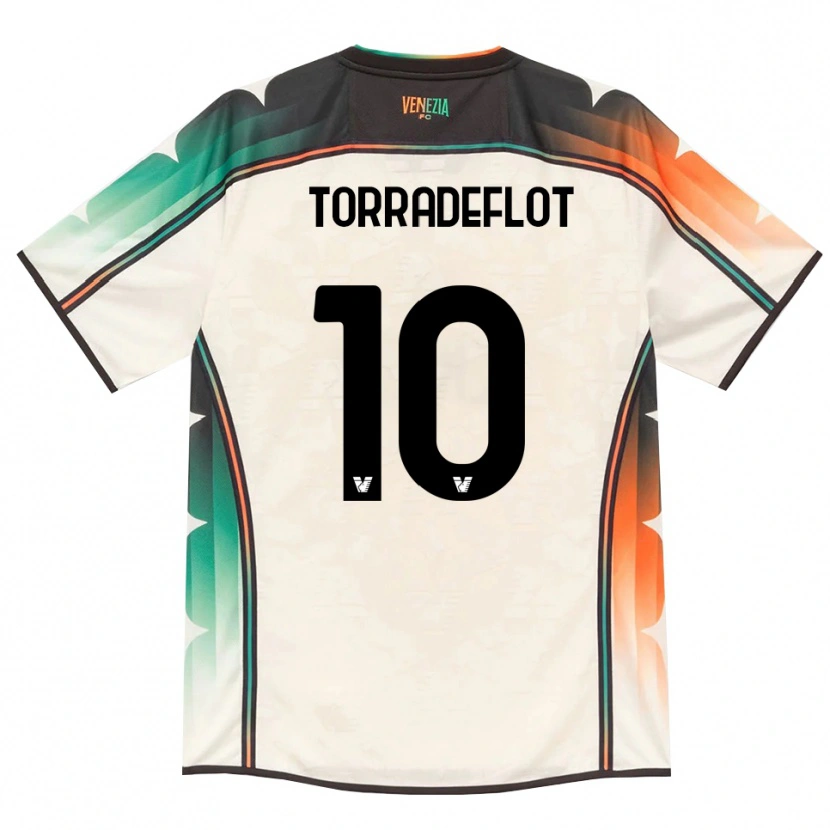 Danxen Niño Camiseta Queral Torradeflot #10 Oldlace Naranja Verde 2ª Equipación 2026/27 La Camisa México