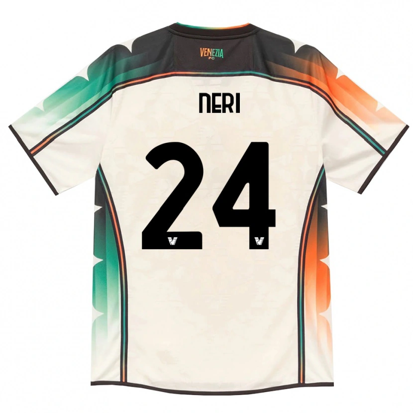 Danxen Niño Camiseta Filippo Neri #24 Oldlace Naranja Verde 2ª Equipación 2026/27 La Camisa México