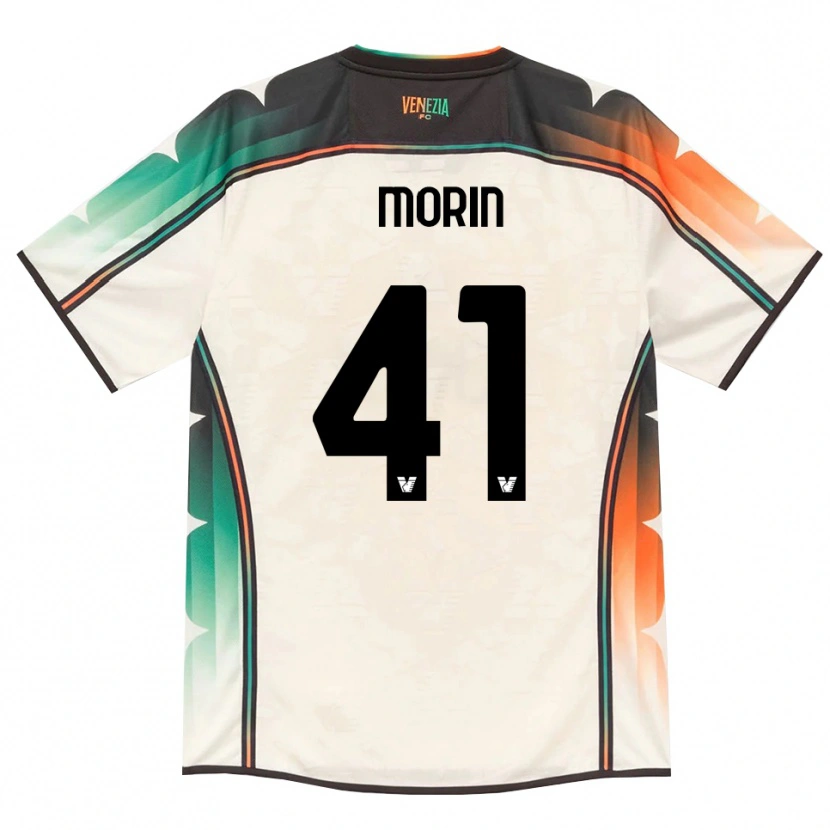 Danxen Niño Camiseta Elena Morin #41 Oldlace Naranja Verde 2ª Equipación 2026/27 La Camisa México