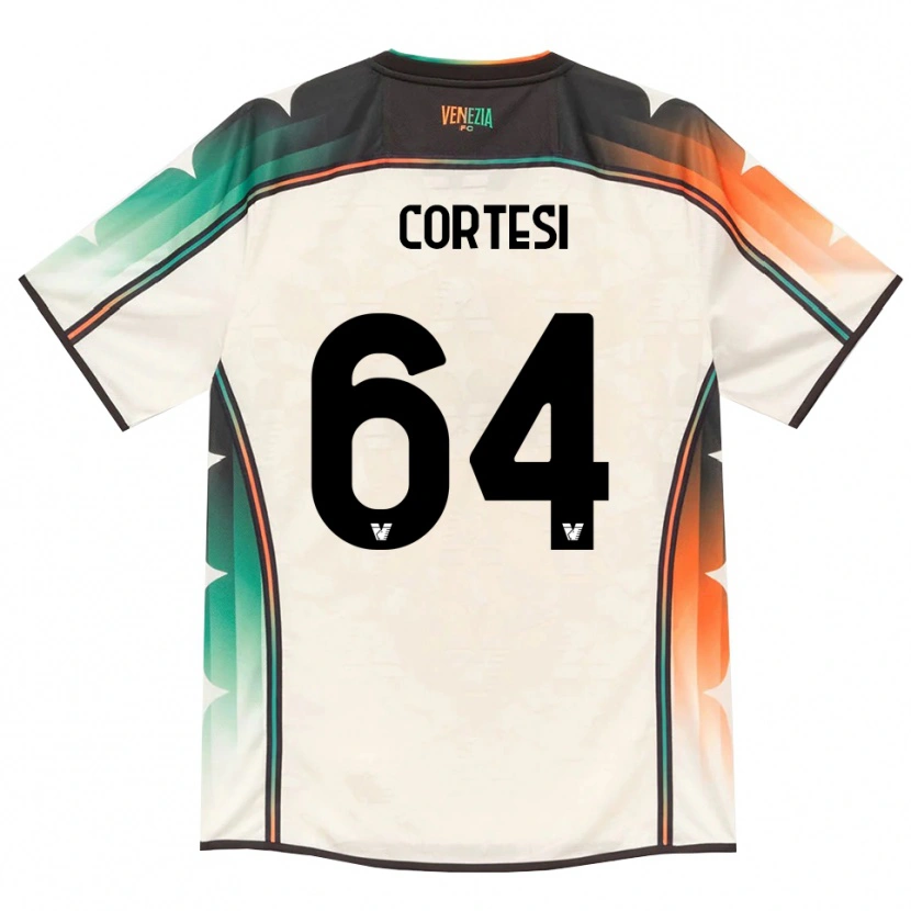 Danxen Niño Camiseta Serena Cortesi #64 Oldlace Naranja Verde 2ª Equipación 2026/27 La Camisa México