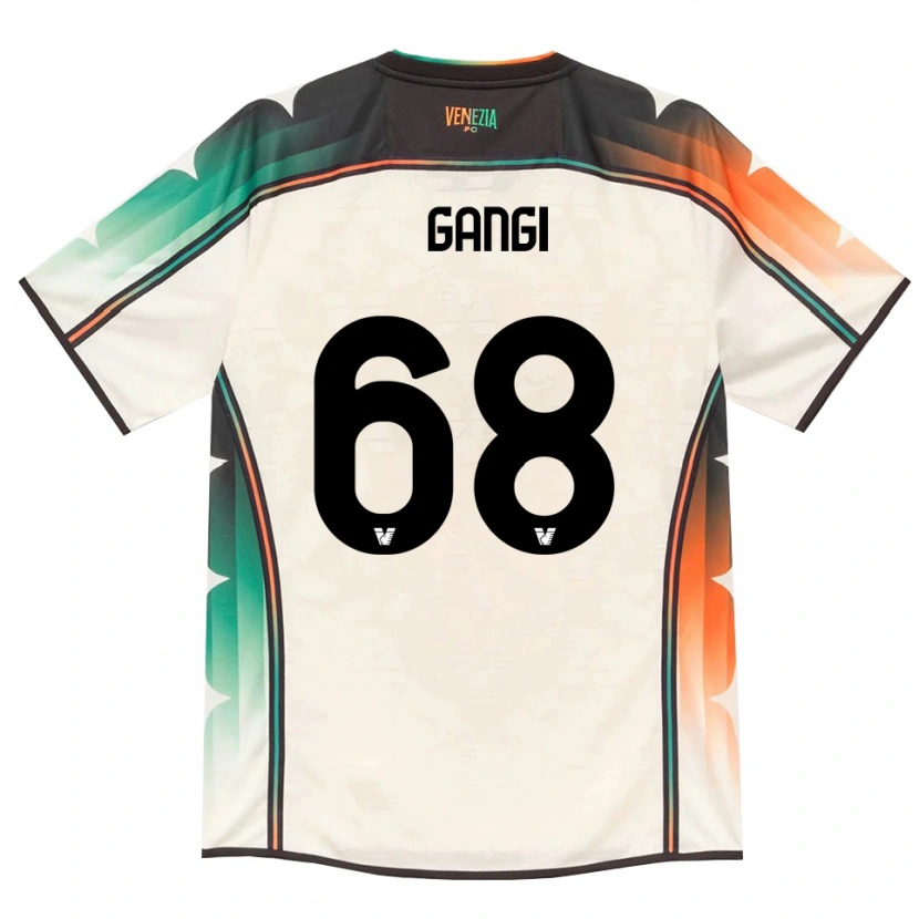 Danxen Niño Camiseta Chiara Gangi #68 Oldlace Naranja Verde 2ª Equipación 2026/27 La Camisa México