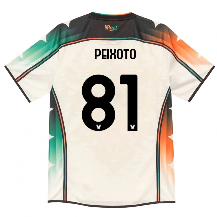 Danxen Niño Camiseta Afonso Peixoto #81 Oldlace Naranja Verde 2ª Equipación 2026/27 La Camisa México