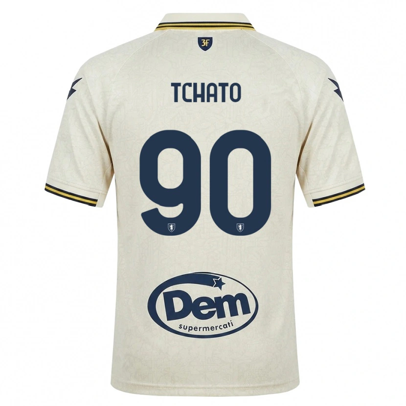 Danxen Niño Camiseta Enzo Tchato #90 Oldlace Amarillo Negro 2ª Equipación 2026/27 La Camisa México