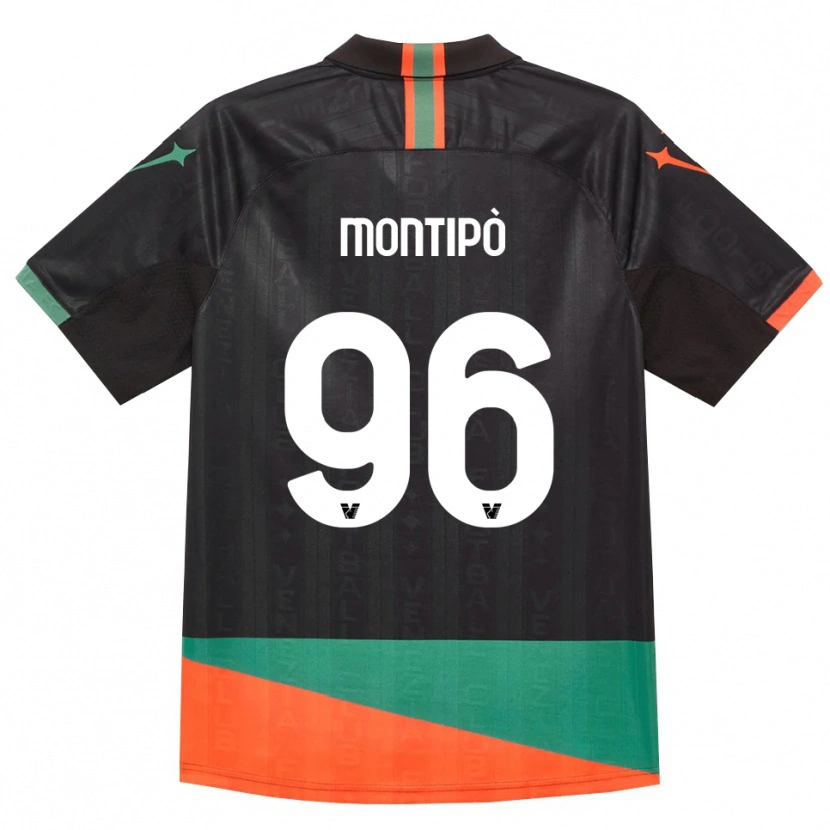 Danxen Hombre Camiseta Lorenzo Montipò #96 Negro Naranja Verde 1ª Equipación 2026/27 La Camisa México